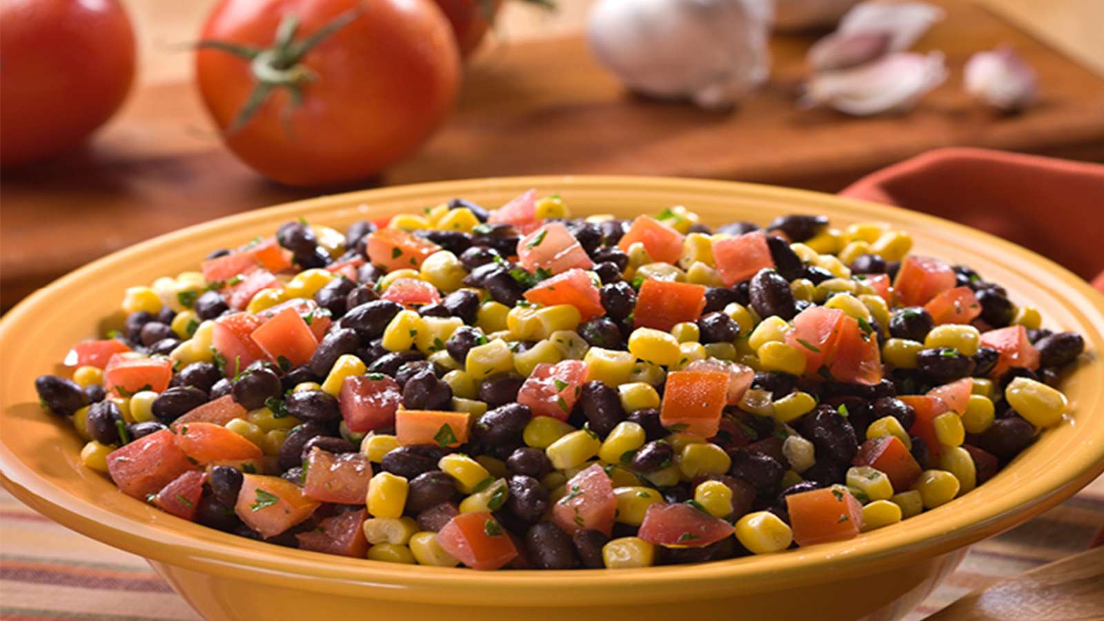 Black Beans with Corn and Tomatoes