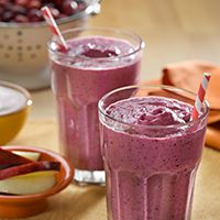 Cran-Apple and Fruit Breakfast Smoothie
