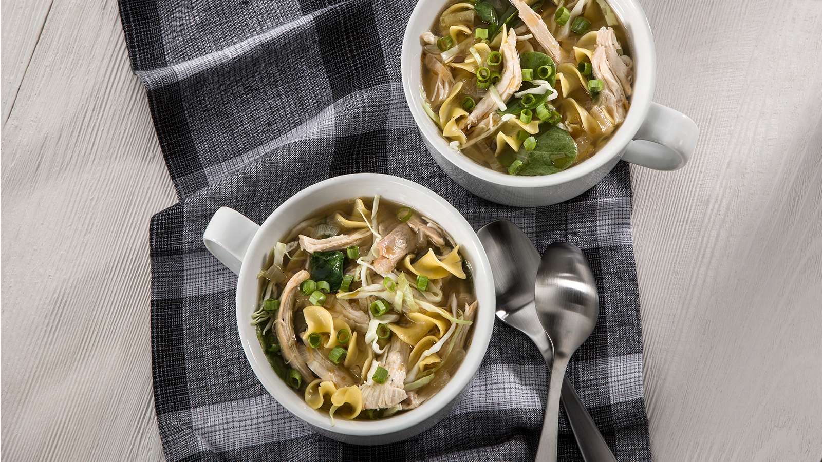 Easy Chicken and Egg Noodle Soup