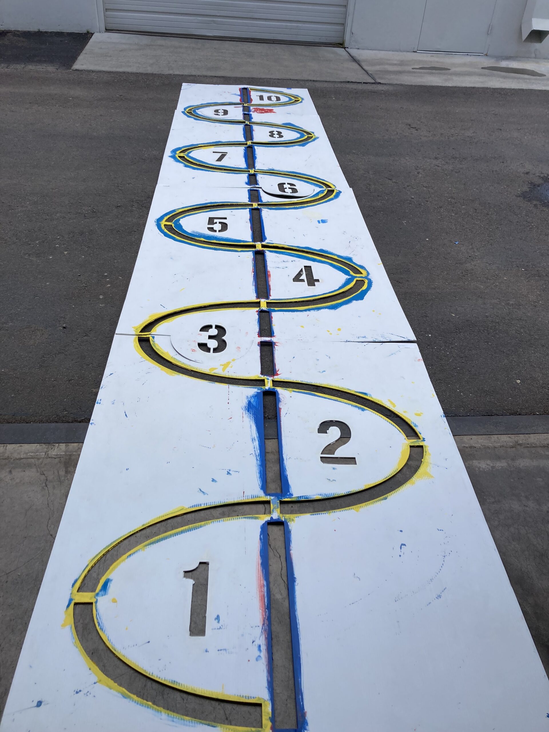 Stencil – Number Swirl