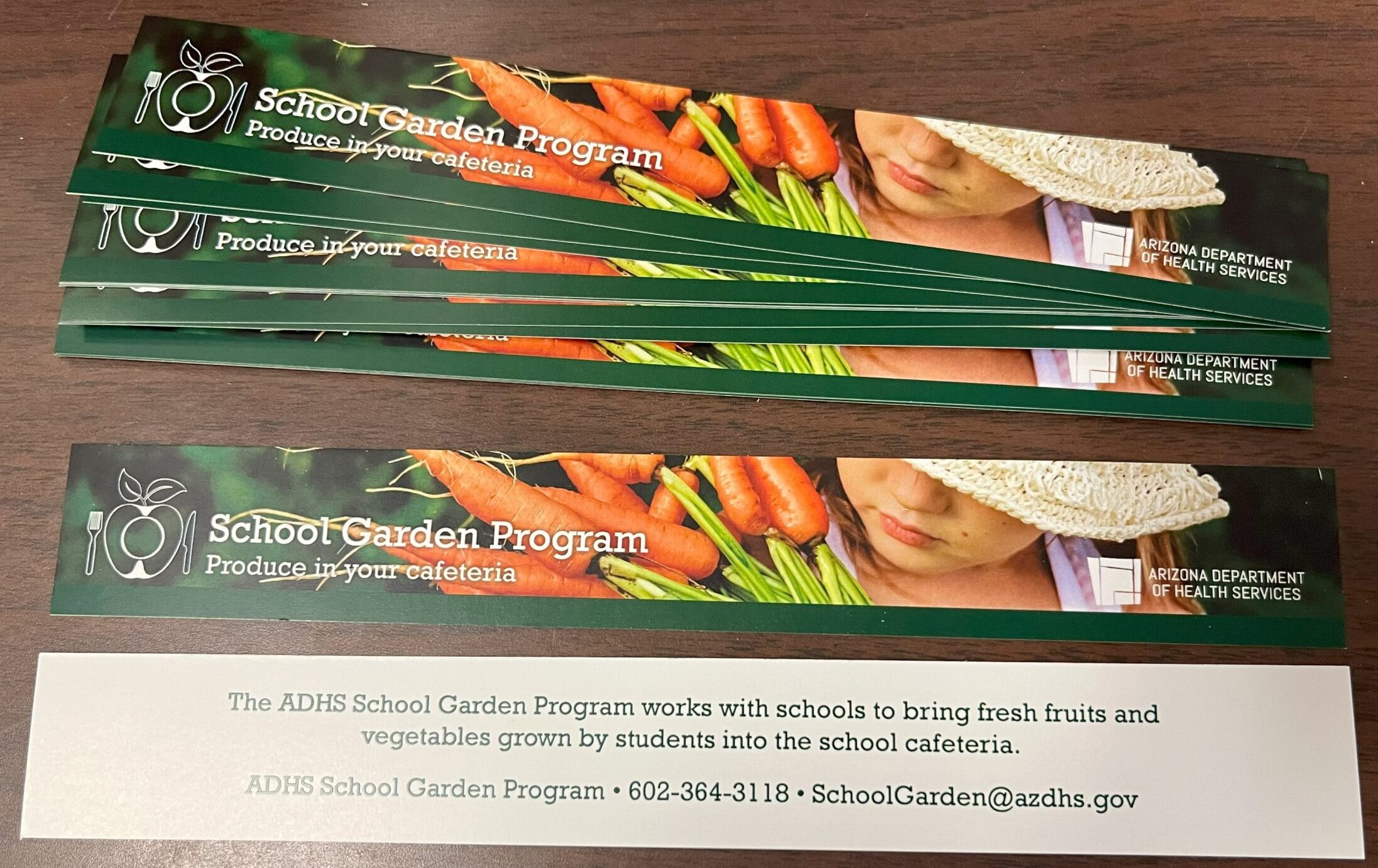 Certified Garden Program Bookmarks