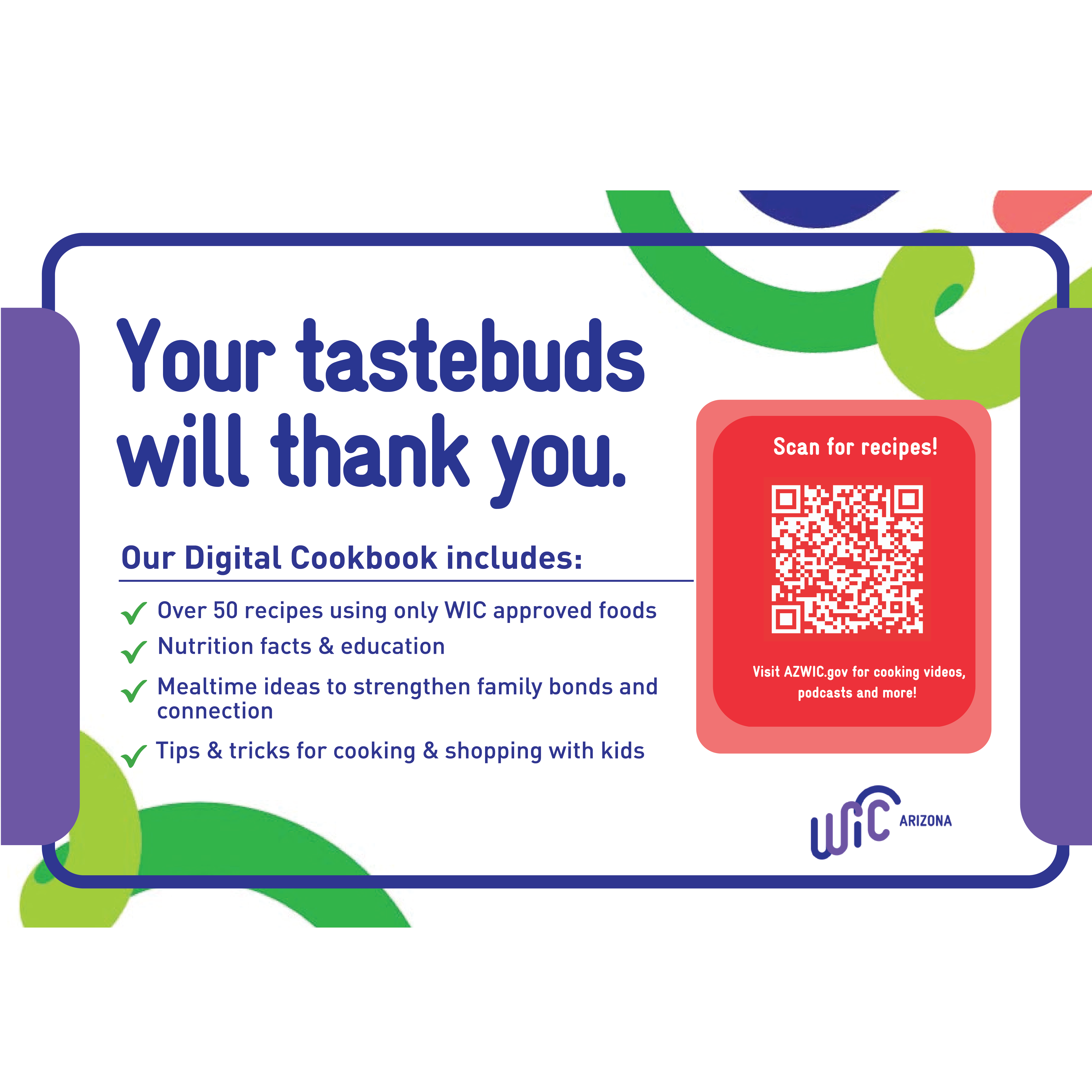 WIC Magnet – Your tastebuds will thank you.